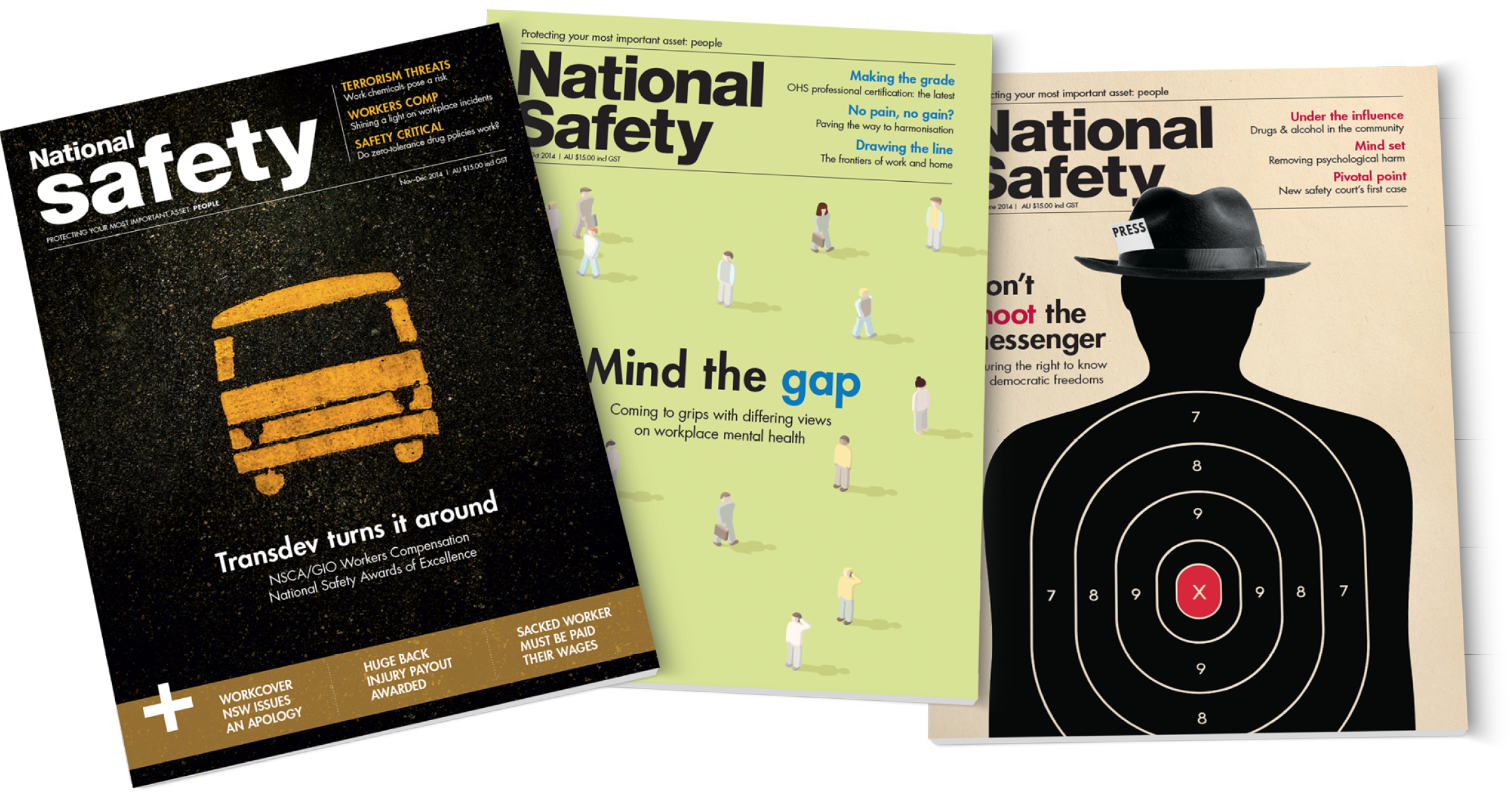 National Safety magazine - Design by Kristy